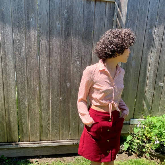 SOLD🎁 Kate Spade New York Heart-Pocket Skirt - Picture 7 of 9